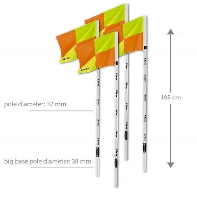 Conjunto 4 BANDEIROLAS DE CAMPO