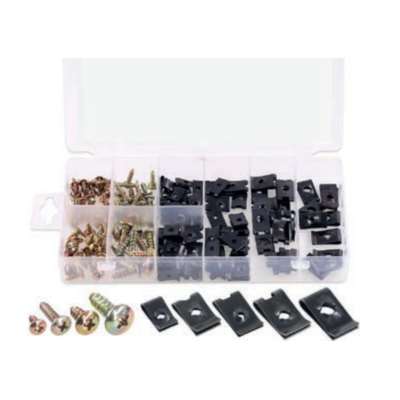 Conjunto Parafuso Porca Auto 180 Peças